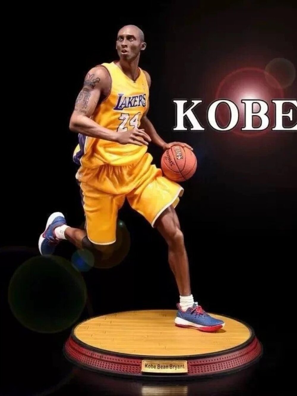 NBA Kobe Bryant Lakers 1/6 scale dribbling GK statue 12 inch